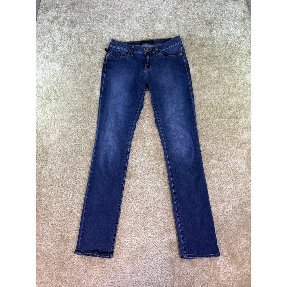 Rock & Republic Berlin Jeans Womens Size 8 Stretch Dark Wash Skinny D559